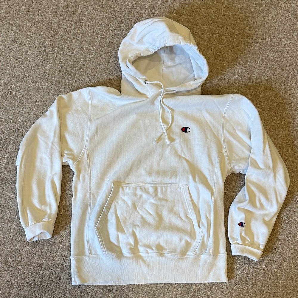 Champion Classic White Hoodie